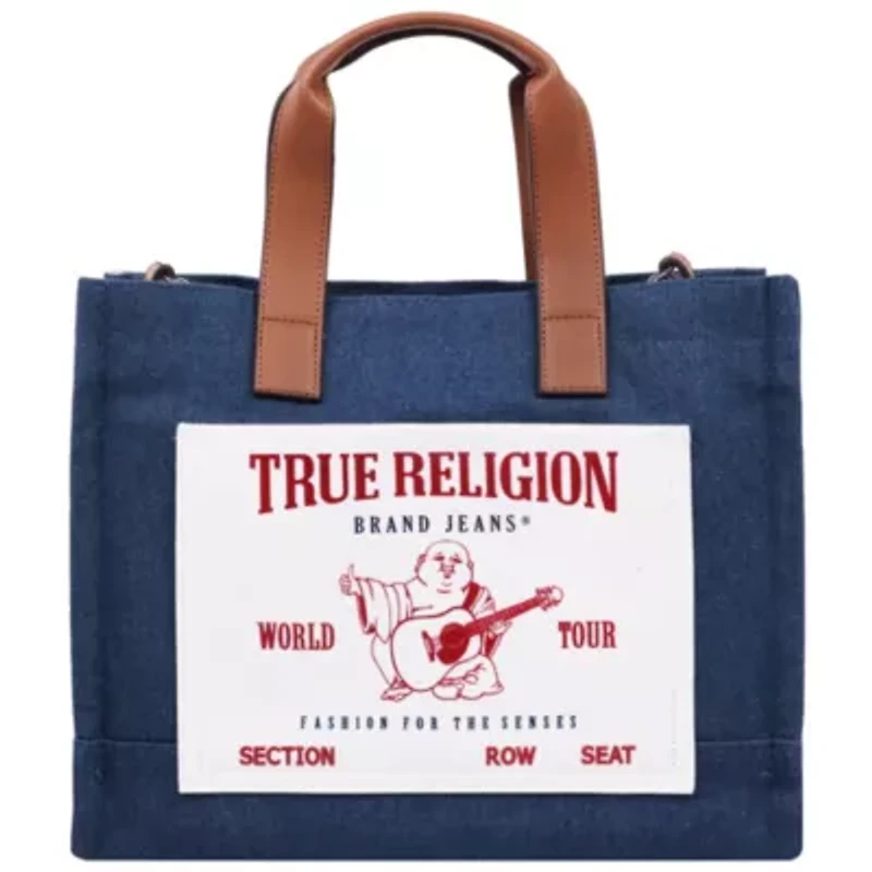 True Religion Medium Buddha Pocket Tote