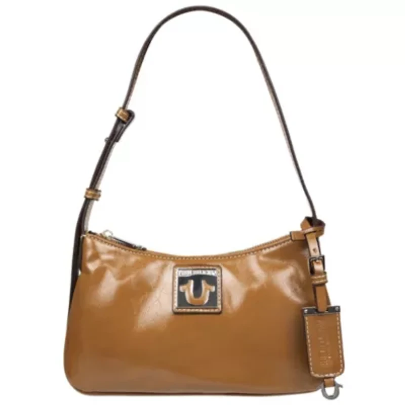 True Religion Crinkle Finish Shoulder Bag