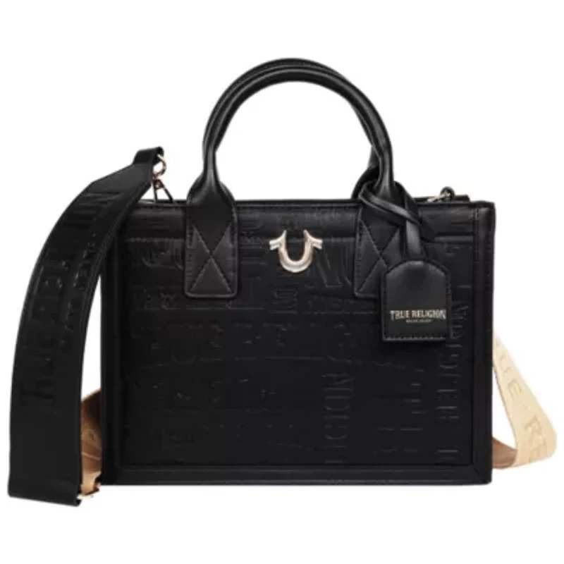 True Religion Mega Logo Modern Tote