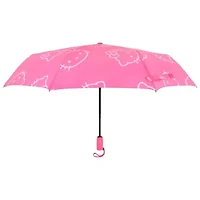 Sanrio Hello Kitty Pink Allover Head Print Umbrella