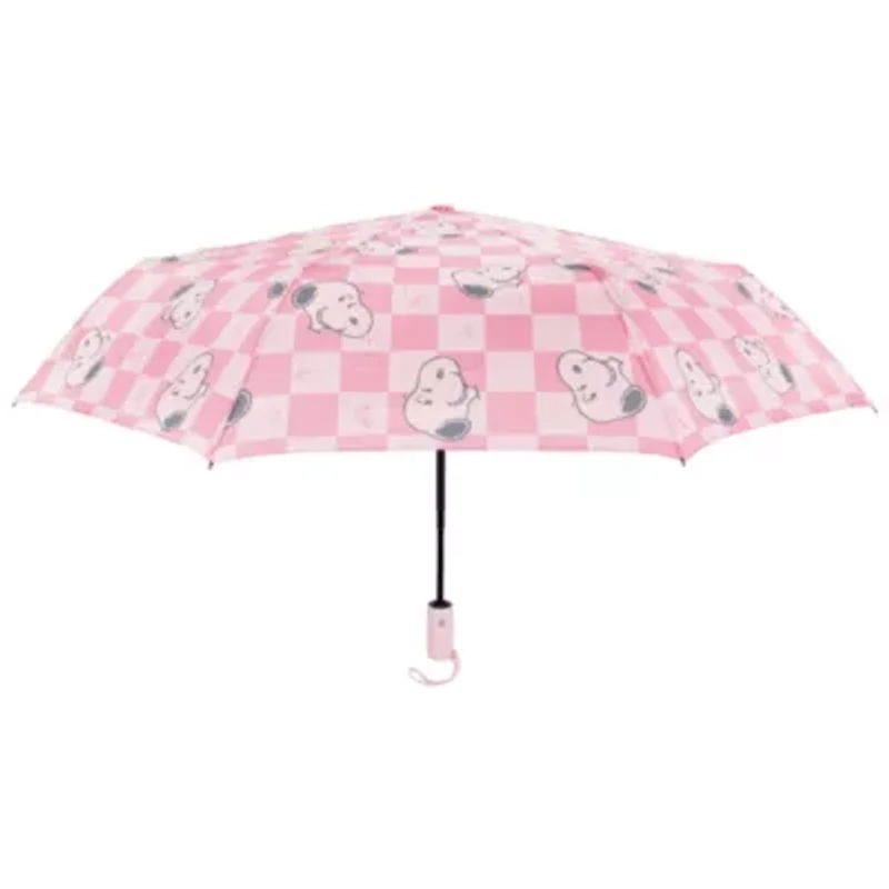Peanuts Snoopy Pink Checker Umbrella