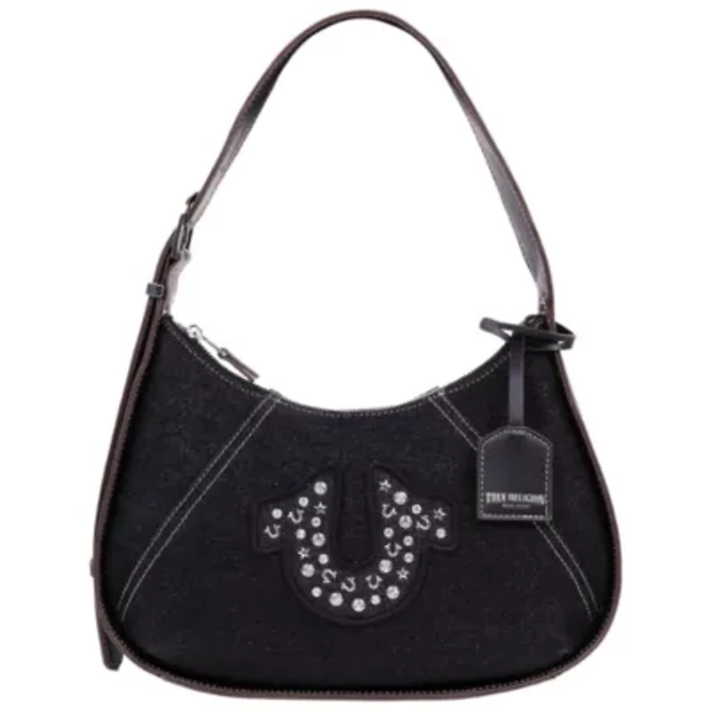 True Religon Strudded logo Denim Hobo