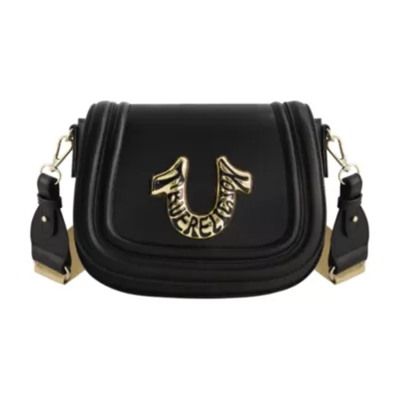 True Religion Women's Crossbody Bag with Branded Logo Detail