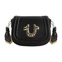 True Religion Women's Crossbody Bag with Branded Logo Detail