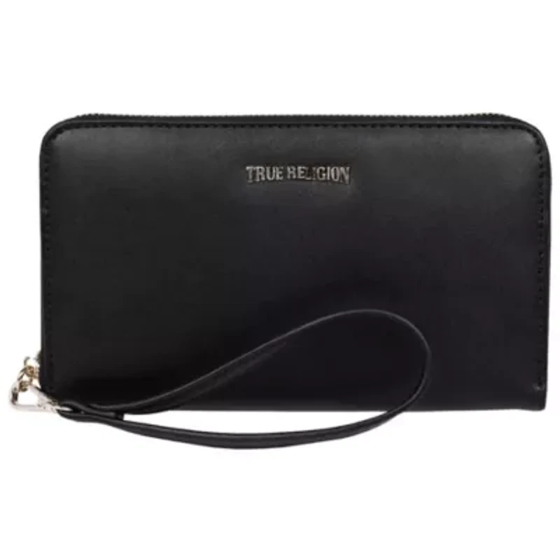 True Religion East/West Zip-Around Wallet