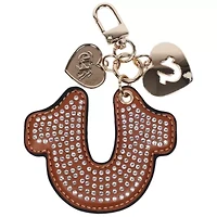 True Religion Rhinestone Horseshoe Bag Charm