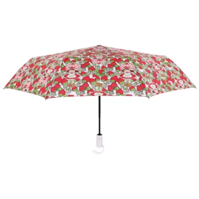 Strawberry Shortcake Toss Print Compact Umbrella