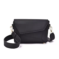 Sylvie Geometric Flap Crossbody Bag