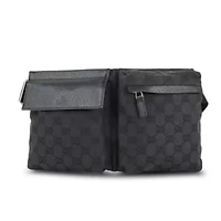 Gucci Waist Bag GG Canvas -FINAL SALE NO RETURNS