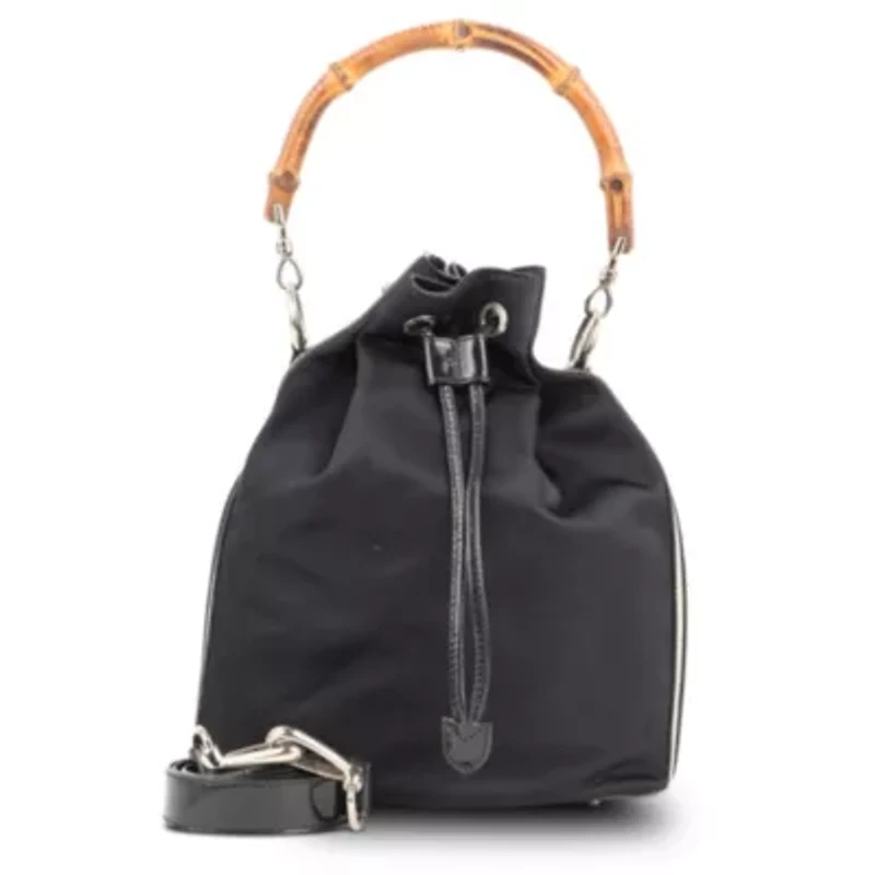 Gucci Bamboo Two-Way Bucket Bag -FINAL SALE NO RETURNS