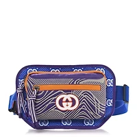 Gucci Monogram All Over Sporty Belt Bag -FINAL SALE NO RETURNS