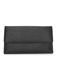 Louis Vuitton Epi Porte Tresor International Wallet Black -FINAL SALE NO RETURNS