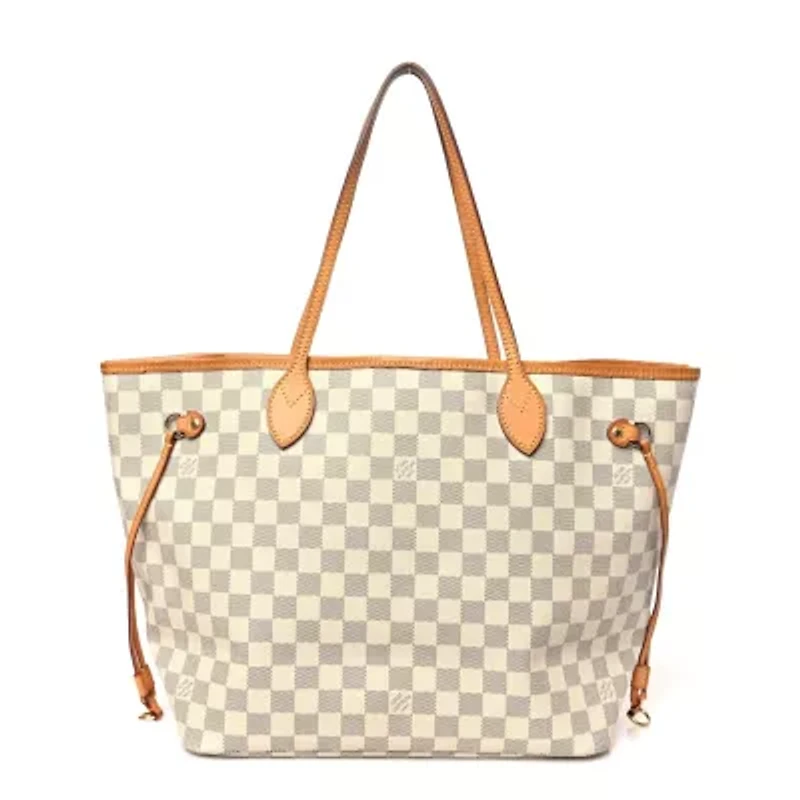 Louis Vuitton Damier Azur Neo Neverfull GM Rose Ballerine -FINAL SALE NO RETURNS