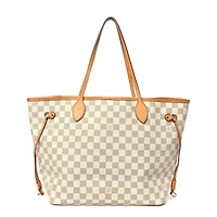 Louis Vuitton Damier Azur Neo Neverfull GM Rose Ballerine -FINAL SALE NO RETURNS