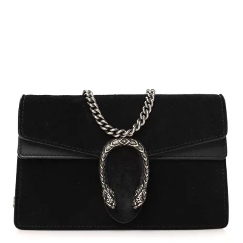 Gucci Suede Small Dionysus Shoulder Bag Taupe -FINAL SALE NO RETURNS