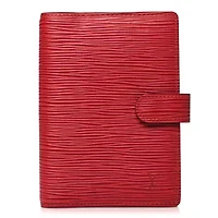 Louis Vuitton Epi Mini Agenda Cover Castillan Red -FINAL SALE NO RETURNS