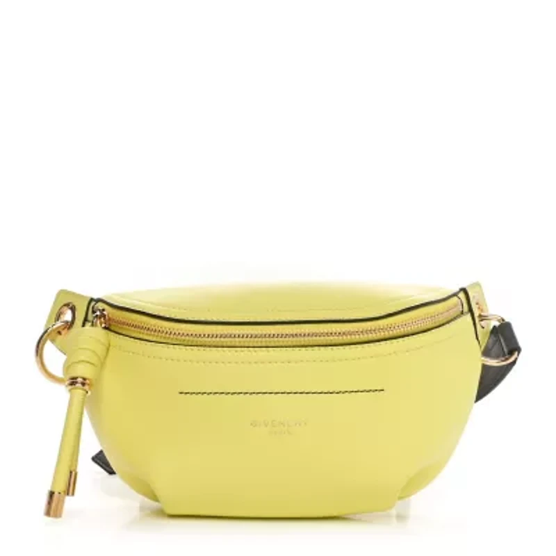 Givenchy Calfskin Whip Belt Bag Yellow -FINAL SALE NO RETURNS