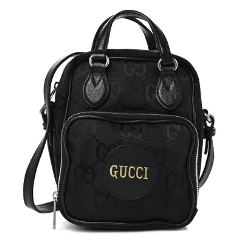 Gucci Off the Grid Crossbody Bag GG Nylon -FINAL SALE NO RETURNS