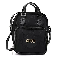 Gucci Off the Grid Crossbody Bag GG Nylon -FINAL SALE NO RETURNS