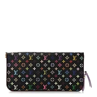 Louis Vuitton Monogram Multicolor Insolite Wallet Black Violet -FINAL SALE NO RETURNS