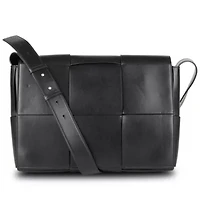 Bottega Veneta Cassette Crossbody Bag Maxi Intrecciato -FINAL SALE NO RETURNS