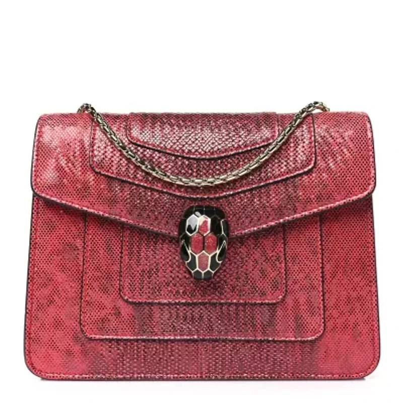 Bvlgari Karung Serpenti Forever Crossbody Pink -FINAL SALE NO RETURNS
