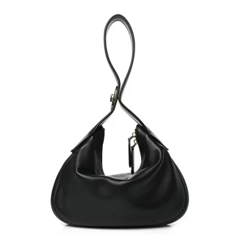 Valentino Nappa Small Go-Hobo Black -FINAL SALE NO RETURNS
