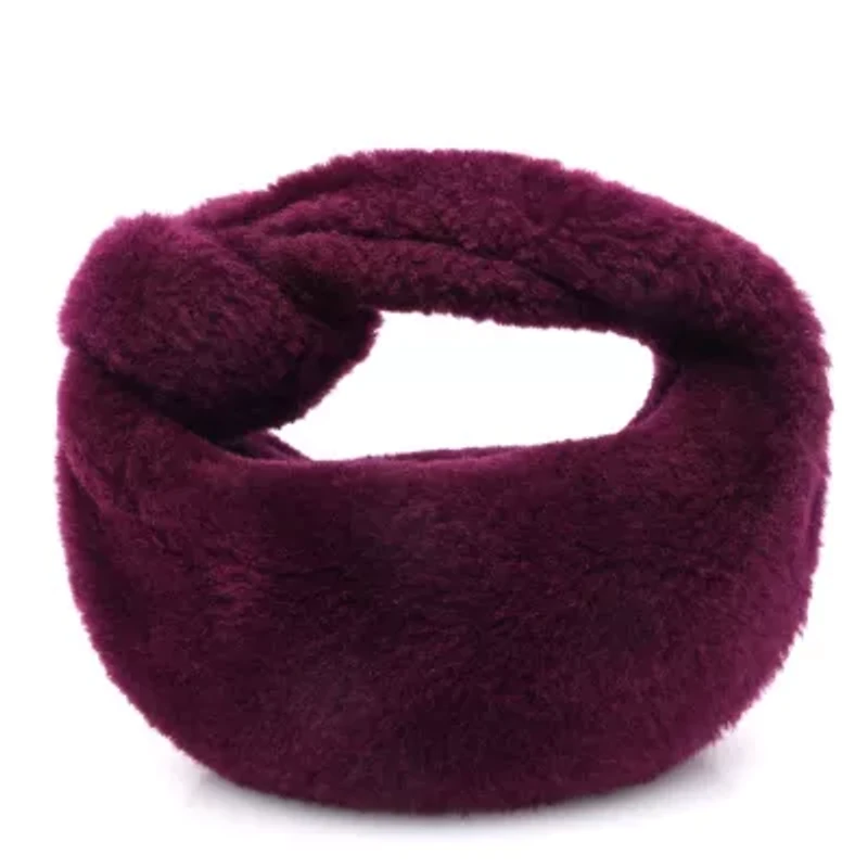 Bottega Veneta Shearling Lambskin Mini Jodie Mystic -FINAL SALE NO RETURNS