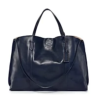 Forest Island Leather Tote