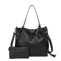 Daisy Leather Tote