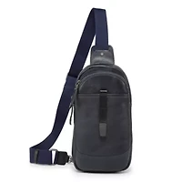 Sun Wing Leather Sling Bag