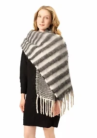 STRIPE COZY SCARF