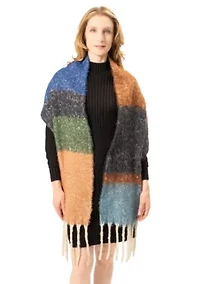 MULTI STRIPE COZY SCARF