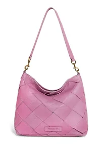 Mercer Woven Top Zip Hobo