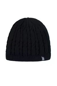 Alesund Solid Cable Knit Hat