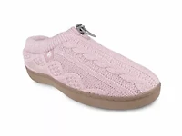 Ava Cable Knit Drawstring Slippers