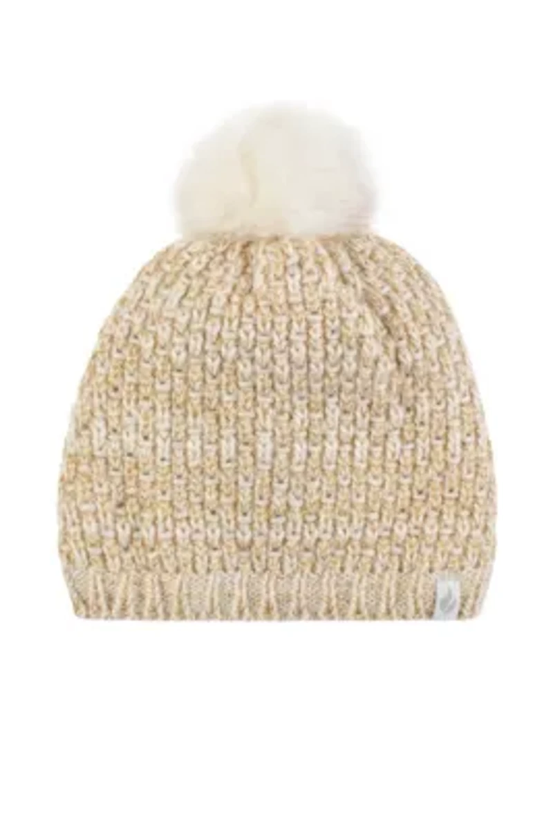 Corsica Basket Weave Hat w/ Pom