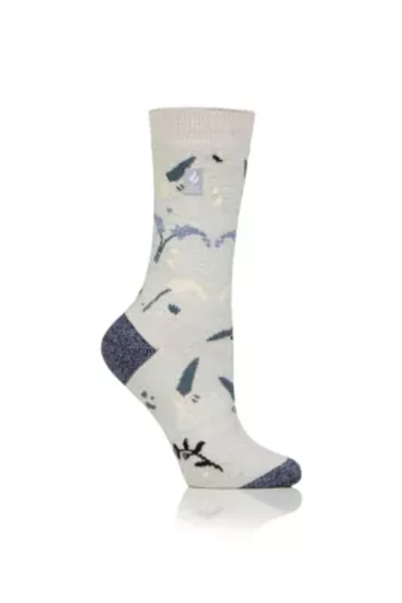 Ultra Lite Eloise Floral Crew Sock