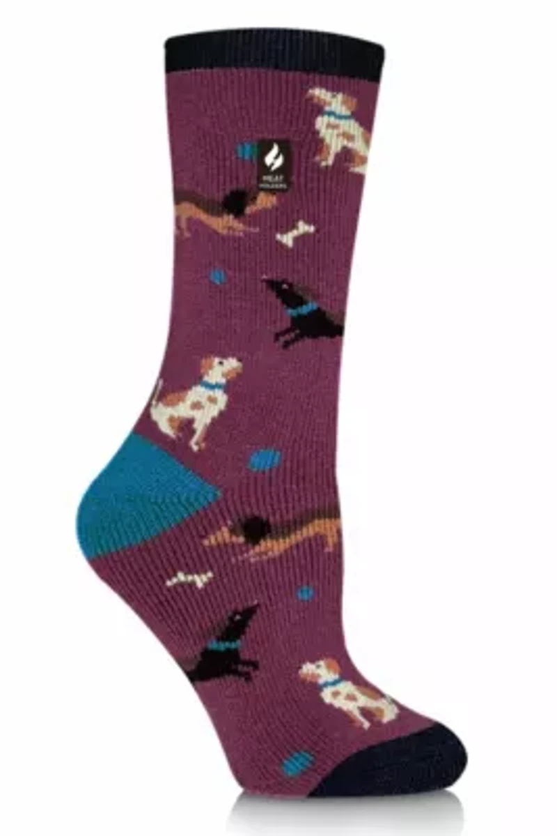 Lite Fauna Cats Novelty Crew Sock