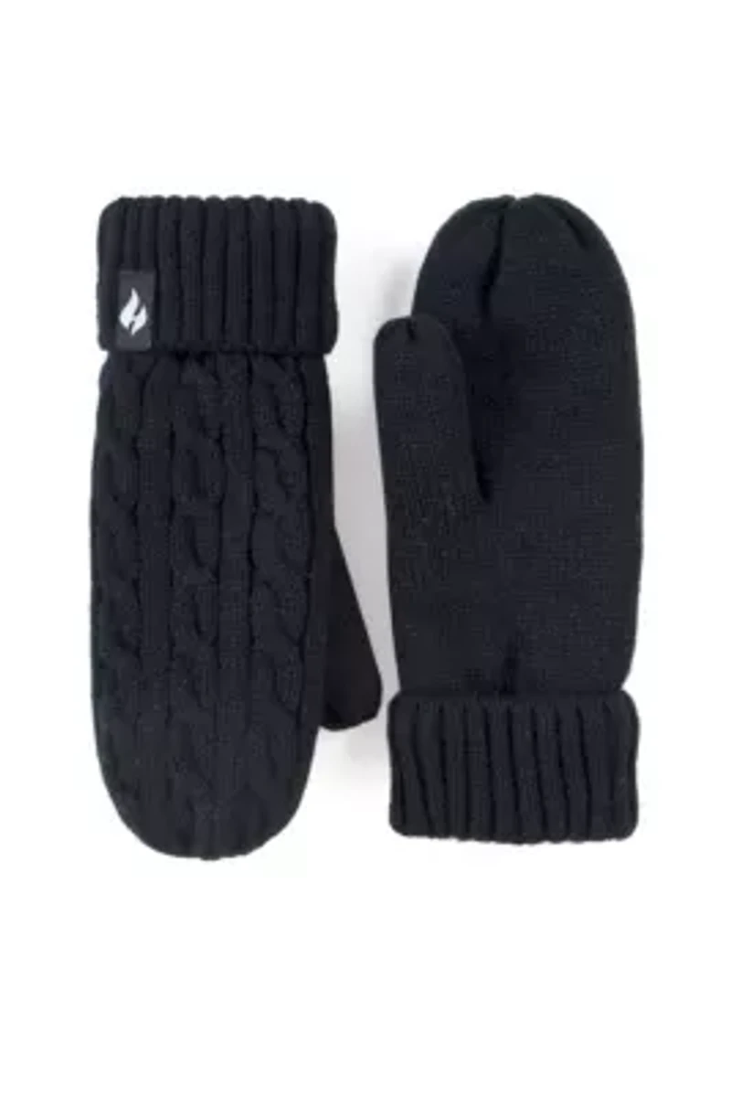 Jackie Cable Knit Mittens