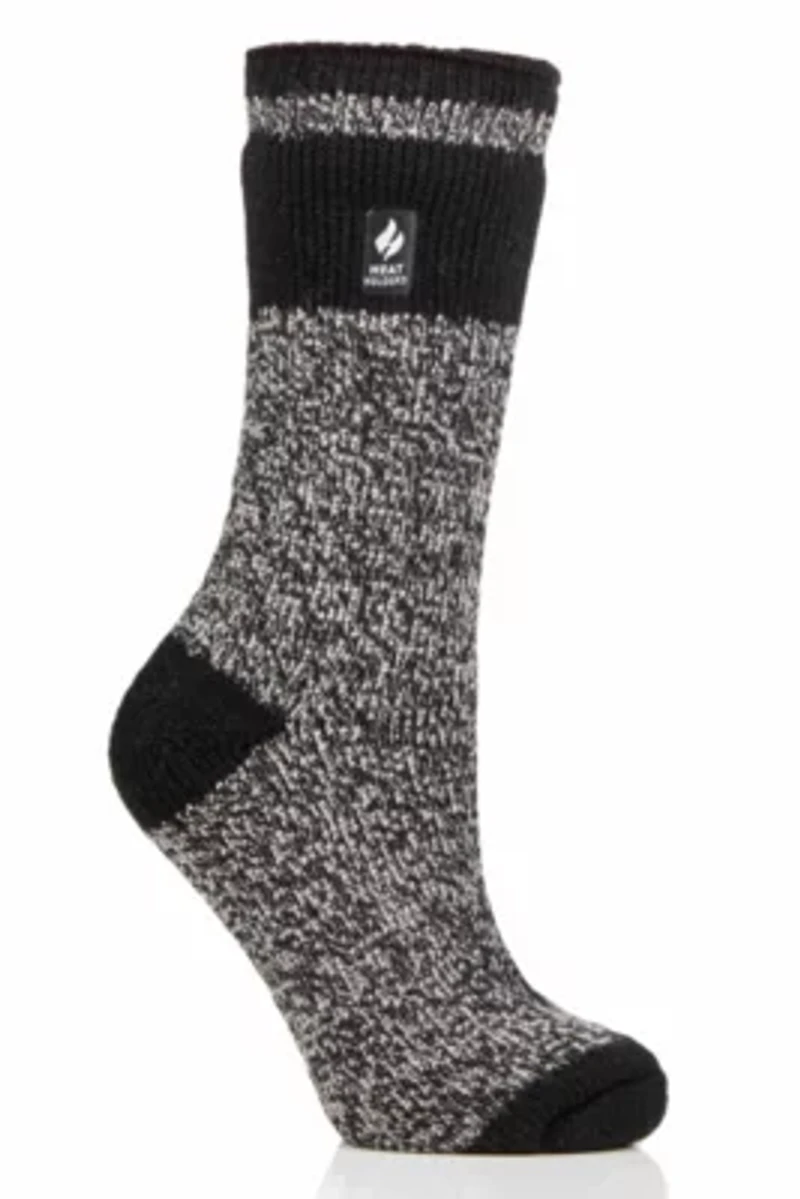 Snowdrop Block Twist Crew Sock