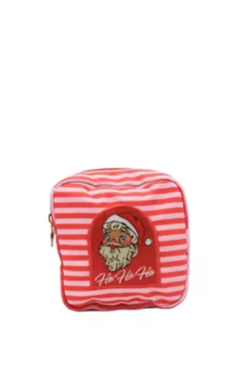 Santa Patch - Red Stripe Mini