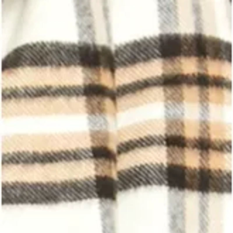 Fraas Plaid Cashmink Scarf