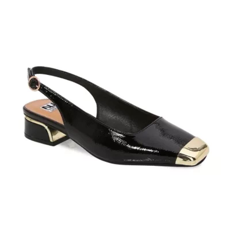 Empress, Low Metal Frame Heel Slingback
