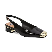 Empress, Low Metal Frame Heel Slingback