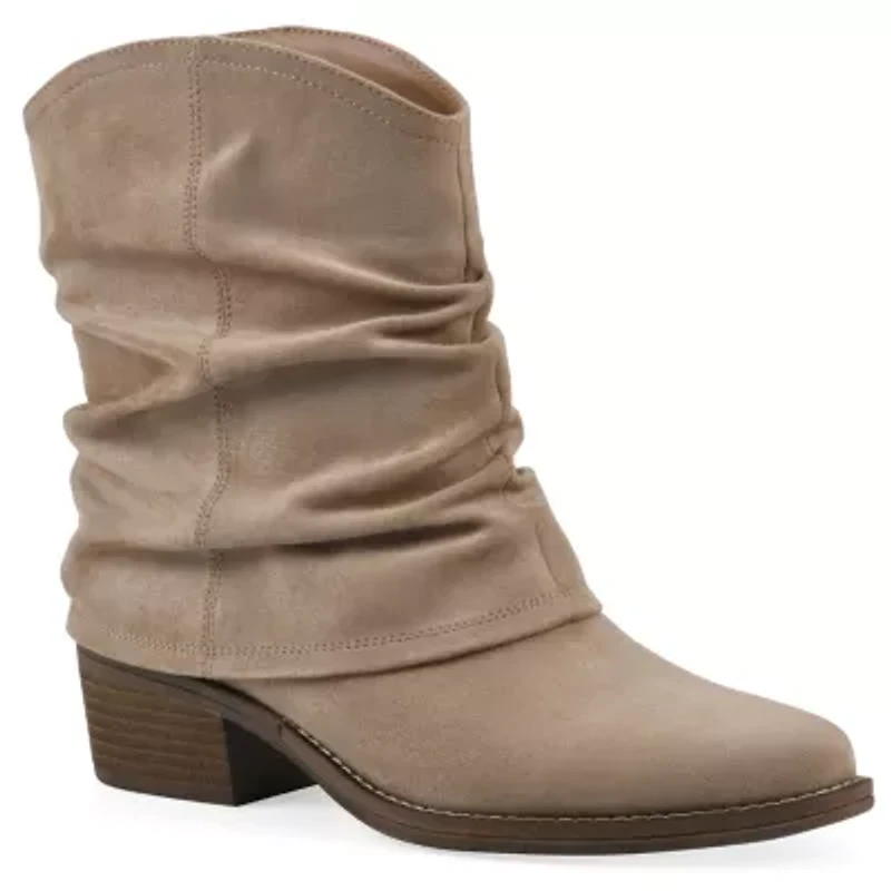 Alden Mid Calf Western Bootie