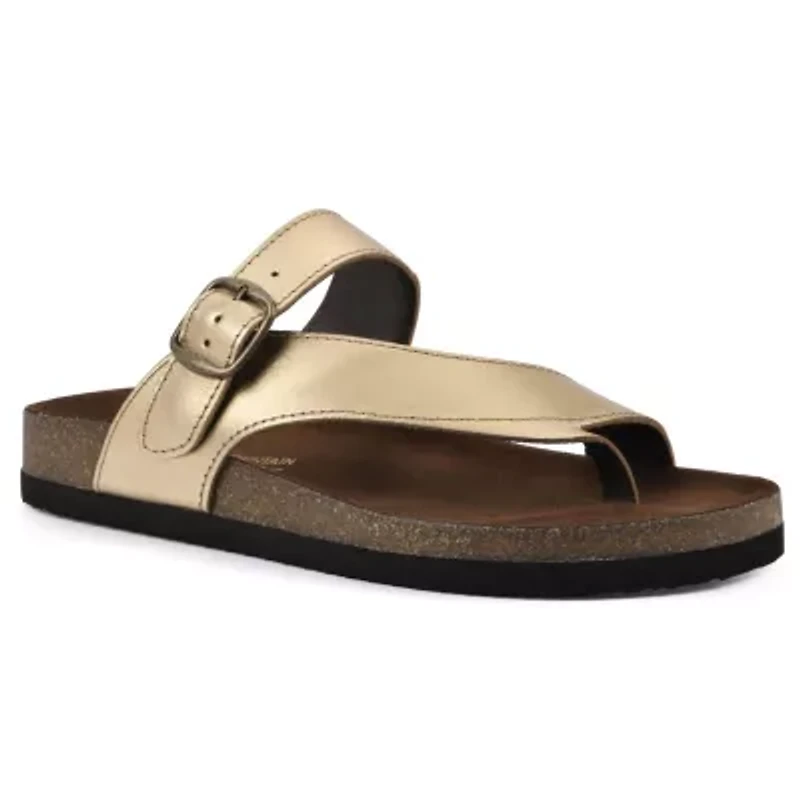 Carly Leather Footbed Sandal