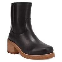Roxy Leather Bootie