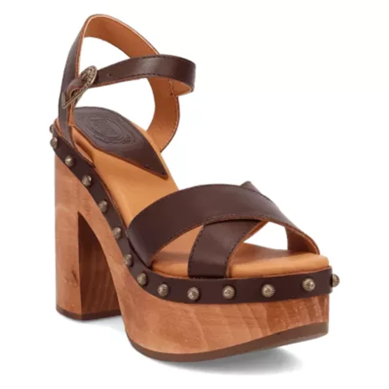Lotus Wooden Sandal