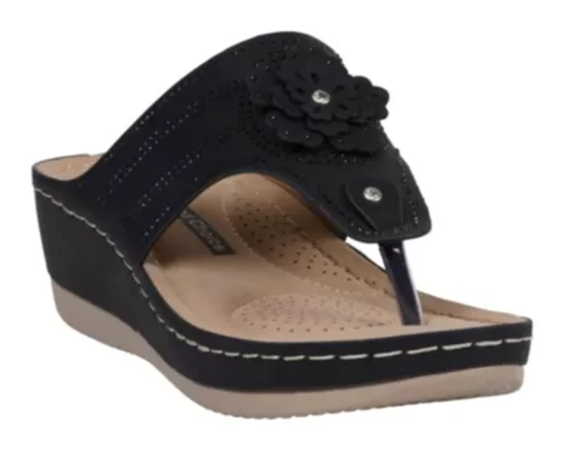 Women's Comfort Low Wedge Sandal